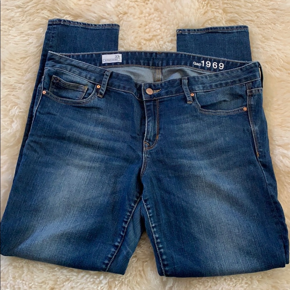 Gap Always Skinny Medium Wash Jeans